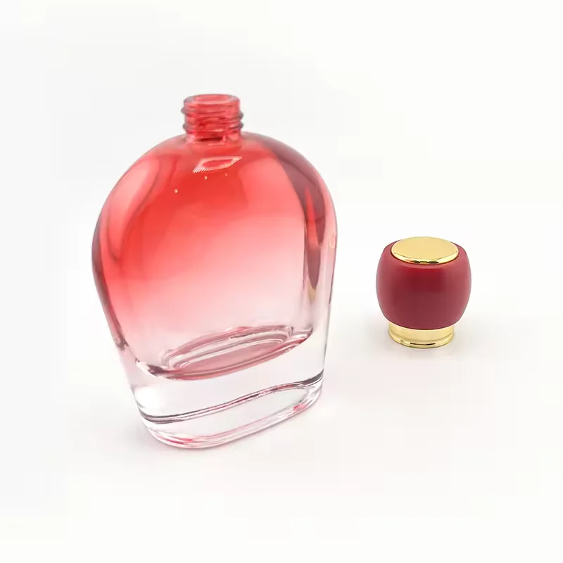 Gradient Round Glass Perfume Bottle image 2