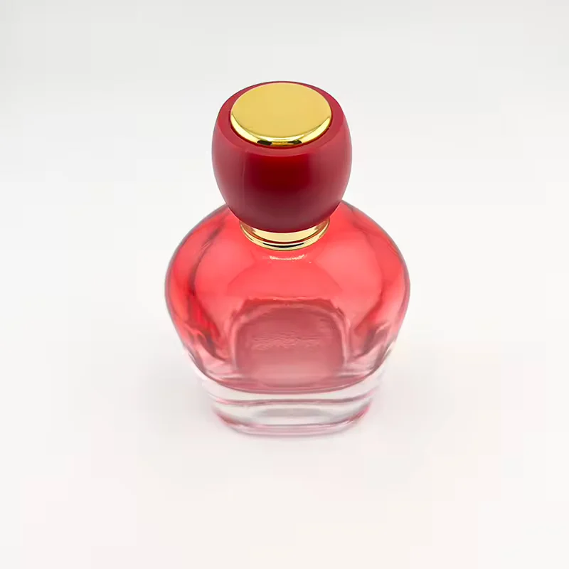 Gradient Round Glass Perfume Bottle image 3