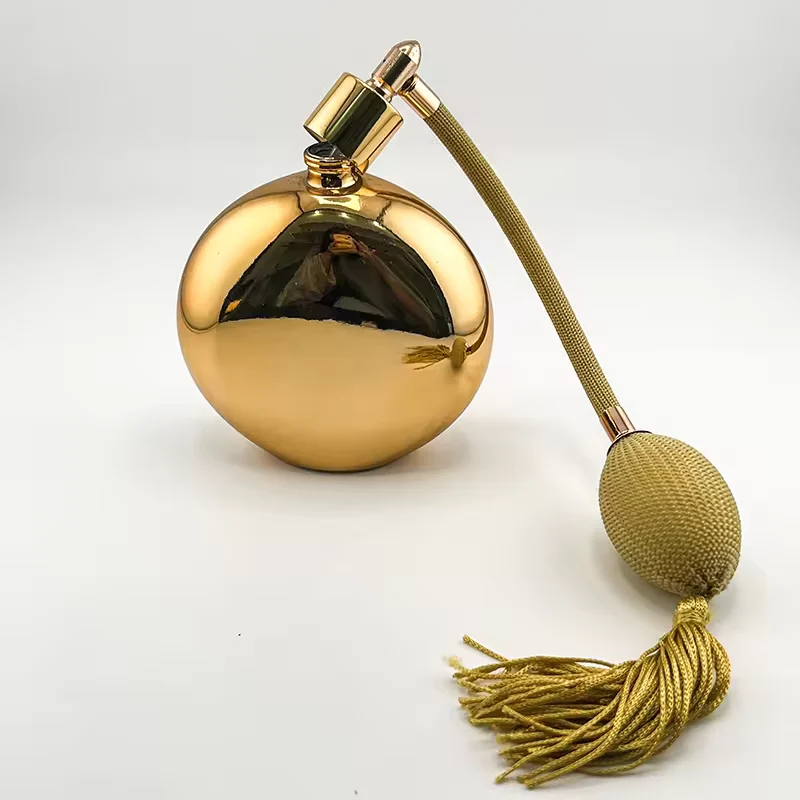 Round Glass Perfume Bottle