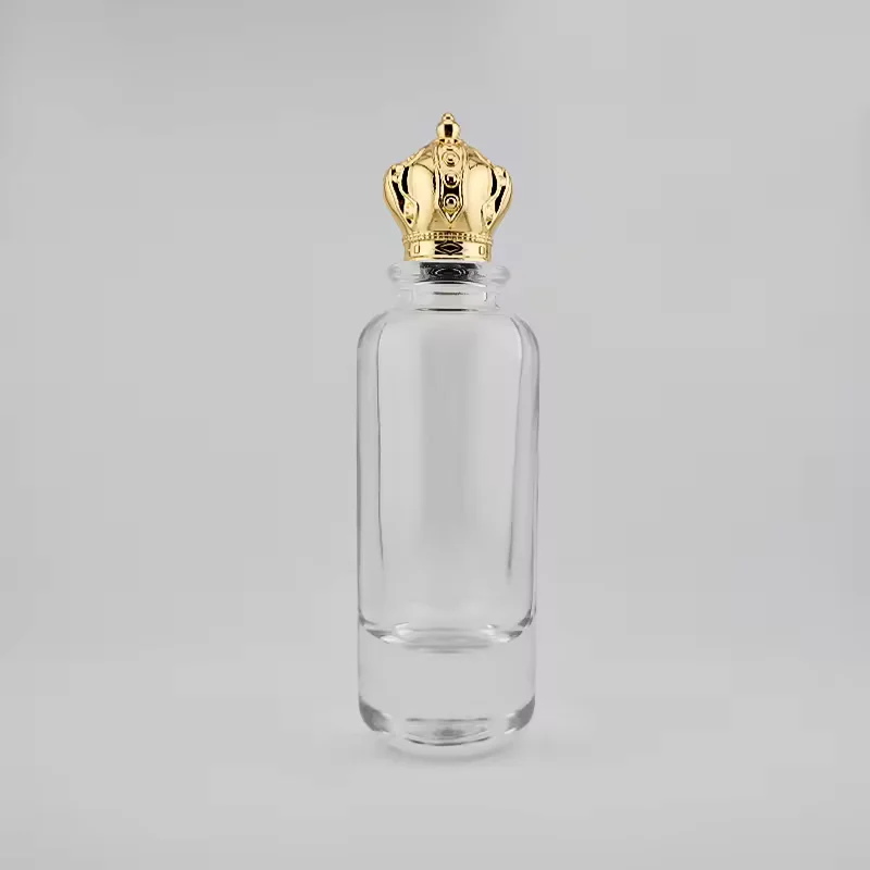 Round Glass Perfume Bottle