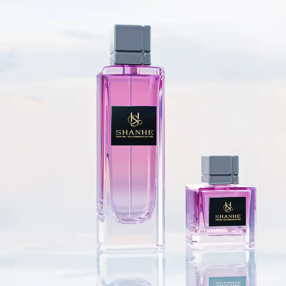 Square Glass Perfume Bottle