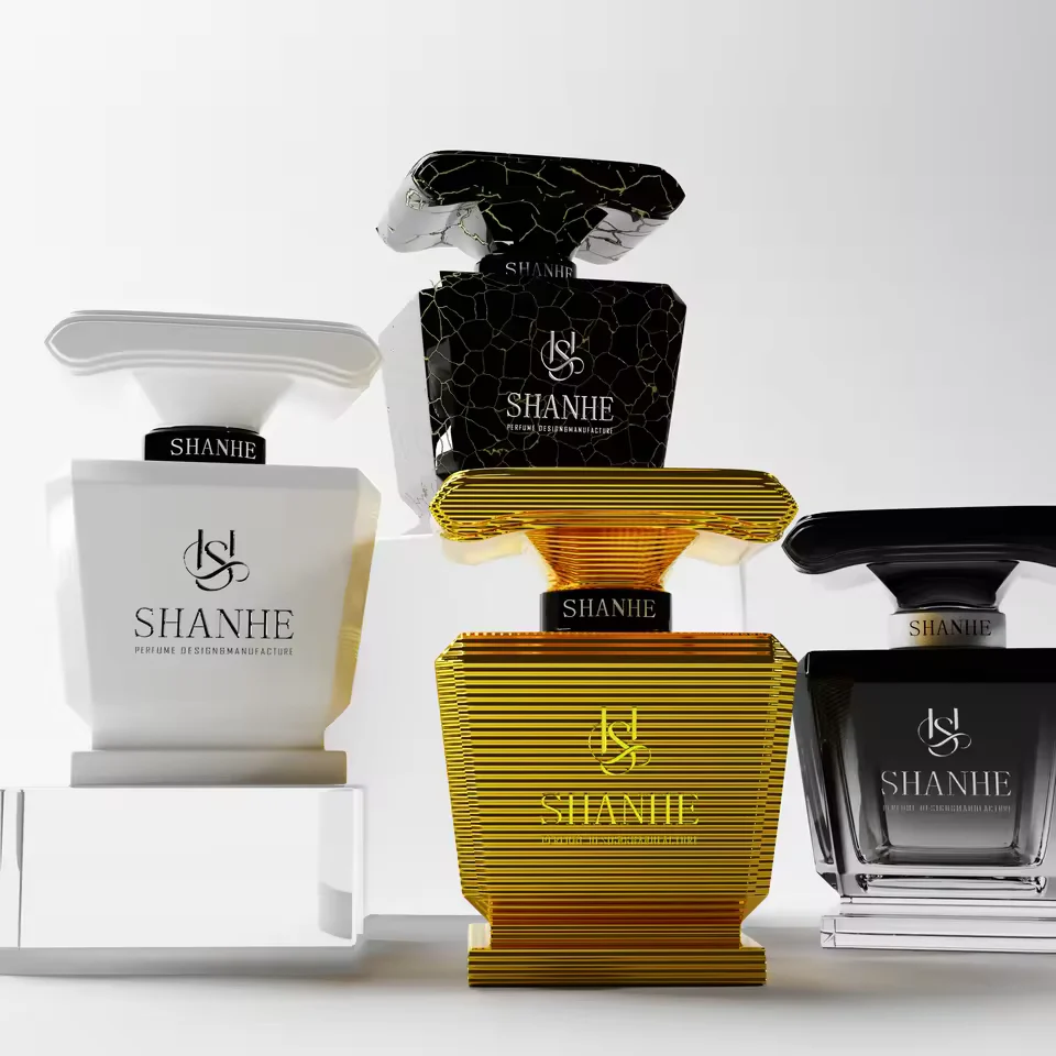 Luxury Custom Perfume Fragrance Perfume Glass Bottles for Men and Women