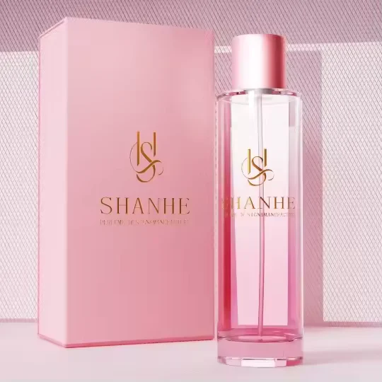 Packaging Box Glass Perfume Bottles with Cap