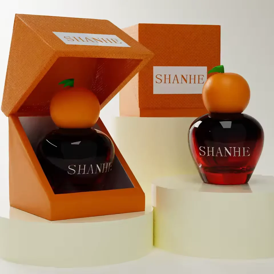 Custom Luxury Empty Perfume Bottle with Pump Sprayer and Box