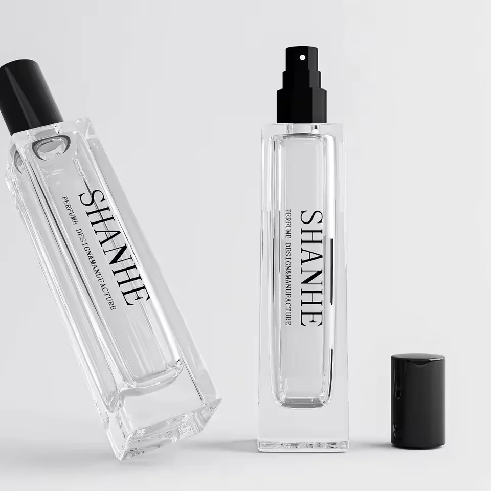 & Glass Fancy Perfume Bottles with Box Elegant Glass Bottle for Fragrances &