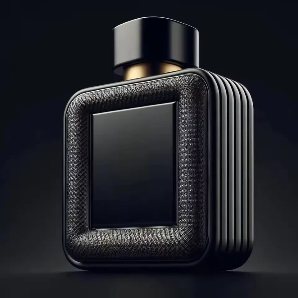 Clear Glass Perfume Bottle