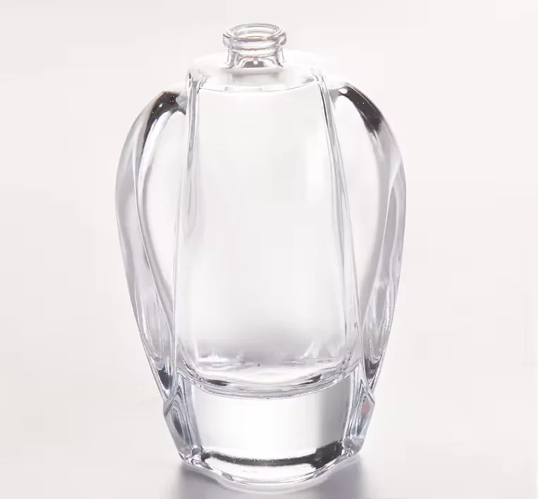 Black Glass Perfume Bottle