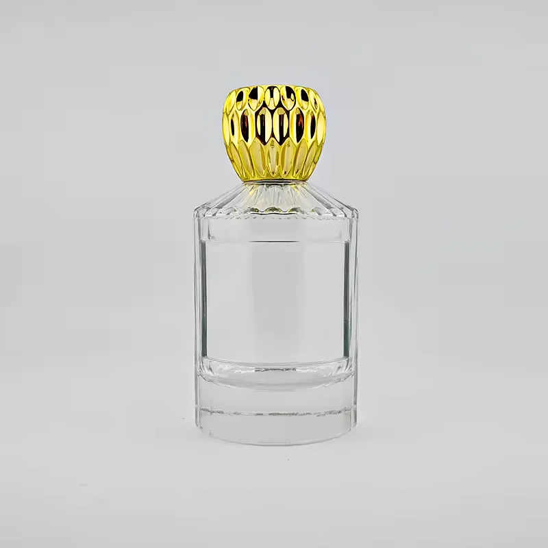 Round Glass Perfume Bottle