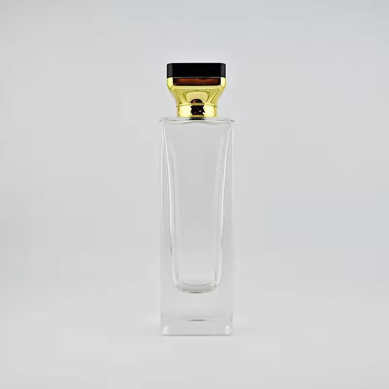 Clear Glass Perfume Bottle