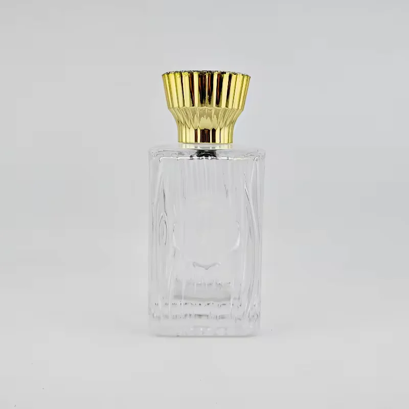 Custom Design Strip Glass Empty Perfume Spray Bottle Glass Perfume Bottles