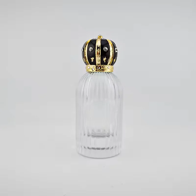 Perfume Bottles Glass Bulk Custom Unique Perfume Bottle with Box Packaging