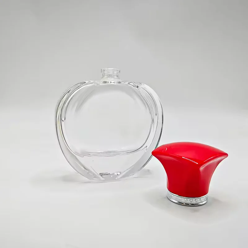 Luxury Woman Perfume Atomizer Bottle Custom logo with Magnetic Cap and Box