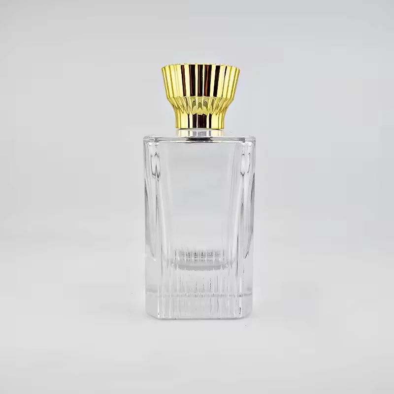 Square Glass Perfume Bottle with Custom Logo