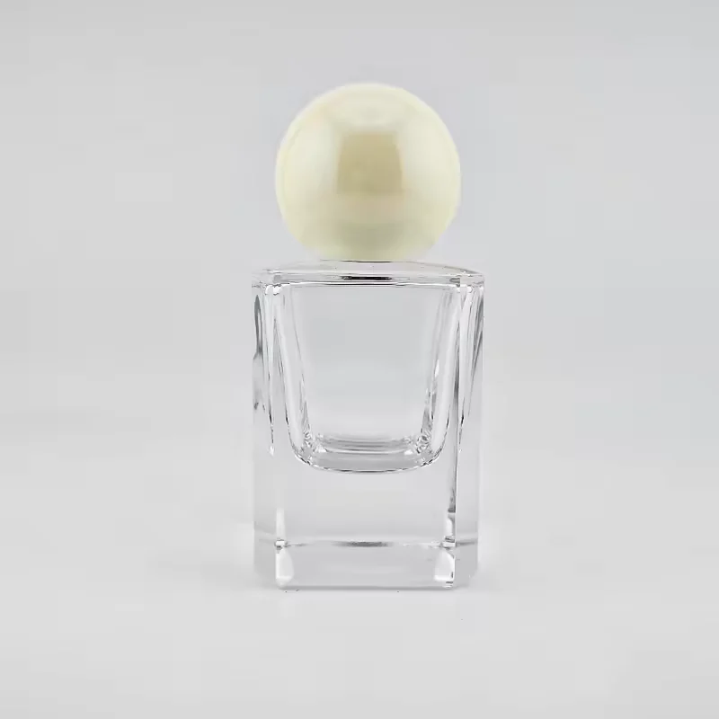 Clear Glass Perfume Bottle