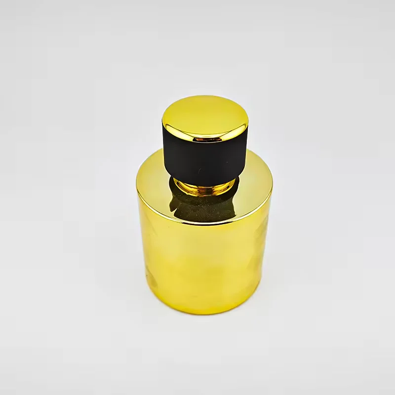 Frosted Square Glass Perfume Bottle