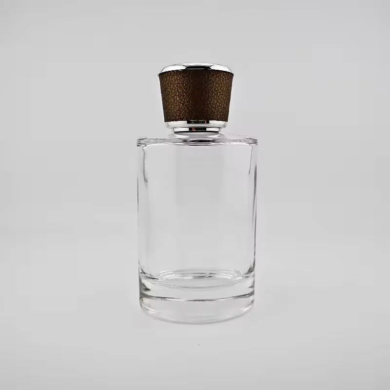 Custom Logo Glass Perfume Bottle Design Empty Luxury Unique Crimp Perfume