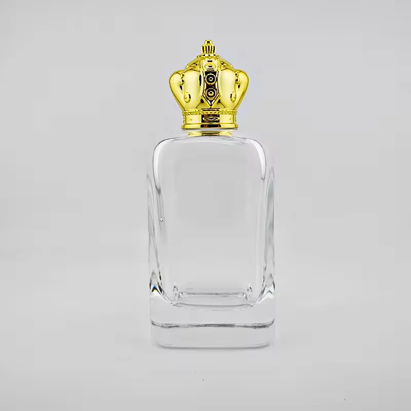 OEM Custom Logo Essential Attar Oil Perfume Bottle Zamac Crown Cap for