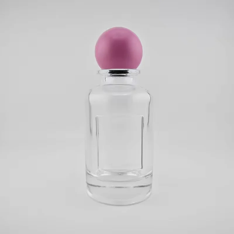 Round Glass Perfume Bottle