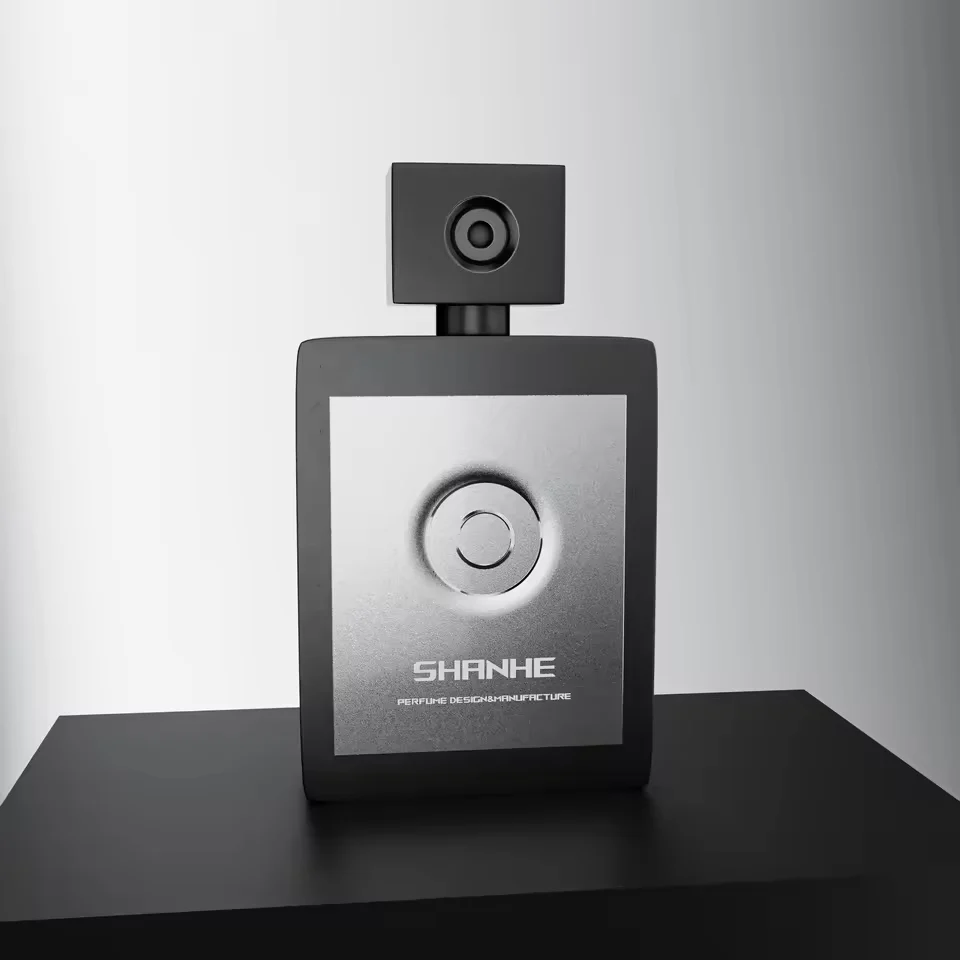 Square Glass Perfume Bottle