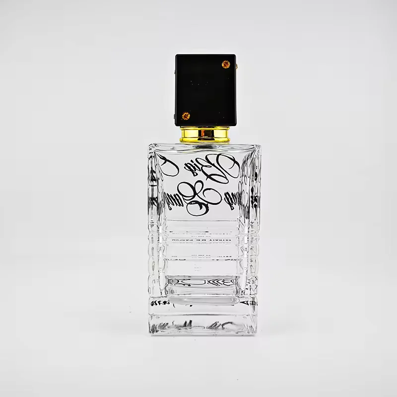 Square Glass Perfume Bottle