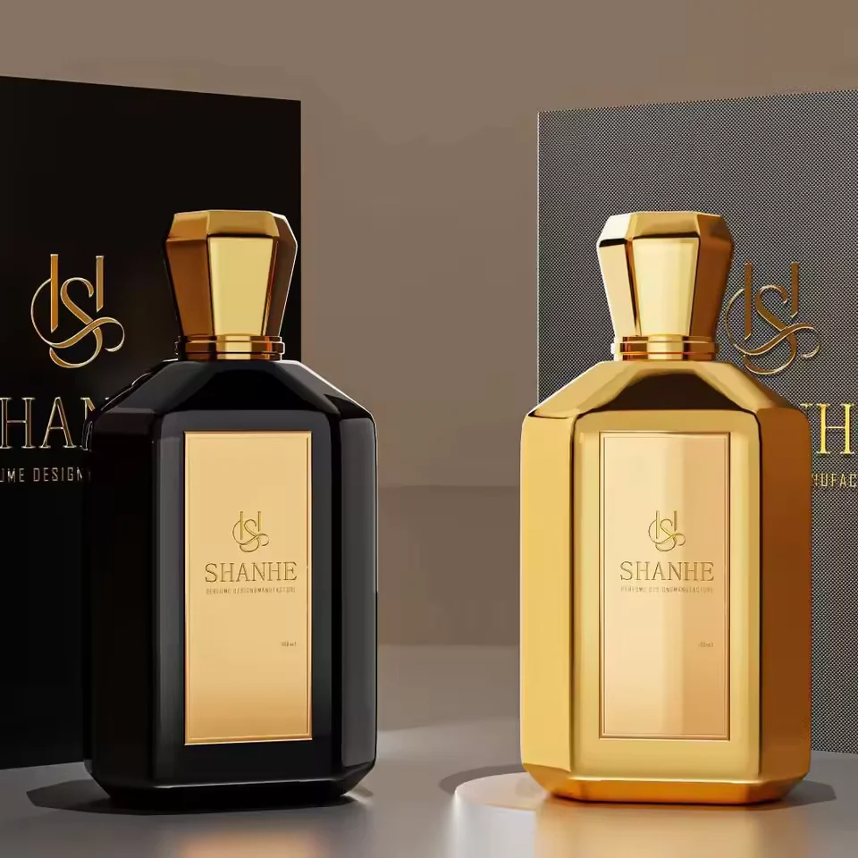 Customized Luxury UV Plating Glass Perfume Bottles & Customized Luxury