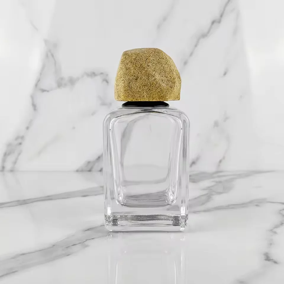 Square Glass Perfume Bottle