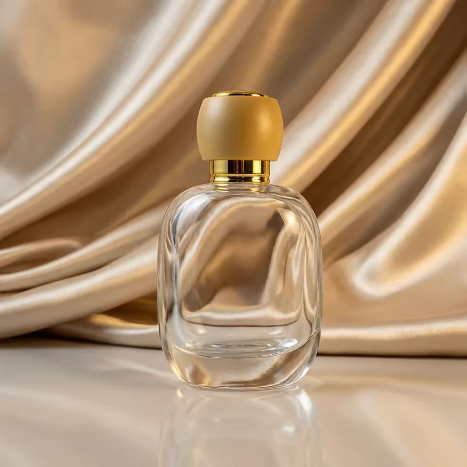 Clear Glass Perfume Bottle