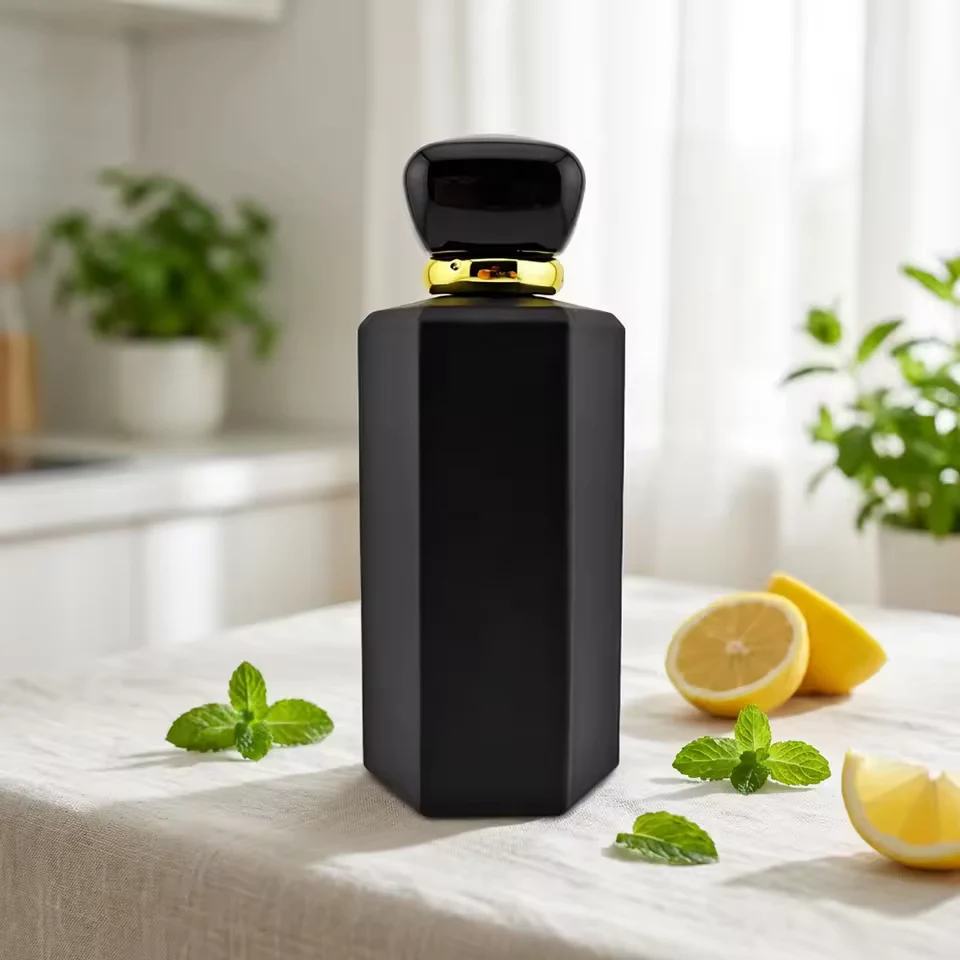 Frosted Glass Perfume Bottle