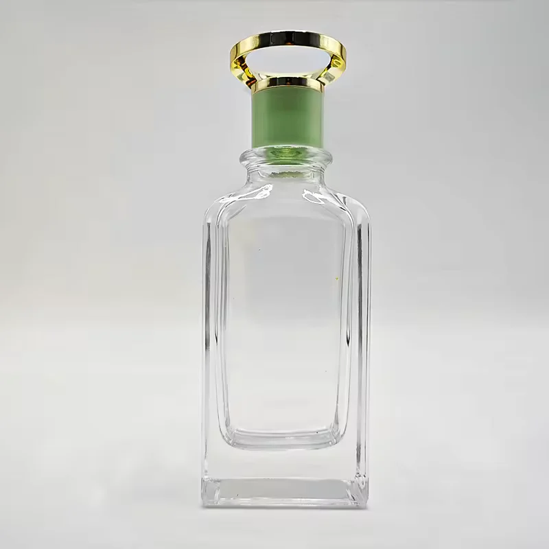 Clear Glass Perfume Bottle