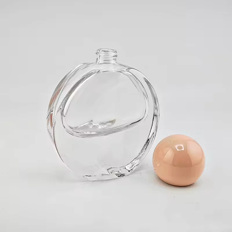Clear Glass Perfume Bottle with Custom Logo image 4