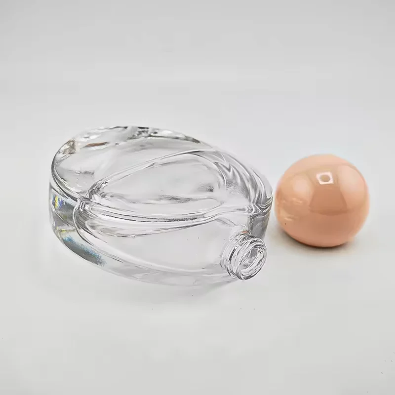 Clear Glass Perfume Bottle with Custom Logo image 5