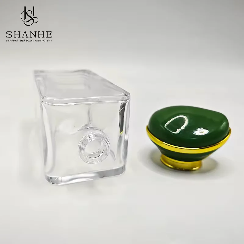 Custom Luxury Crimp Neck Fragrance Bottle Box Unique Design Empty Glass image 3