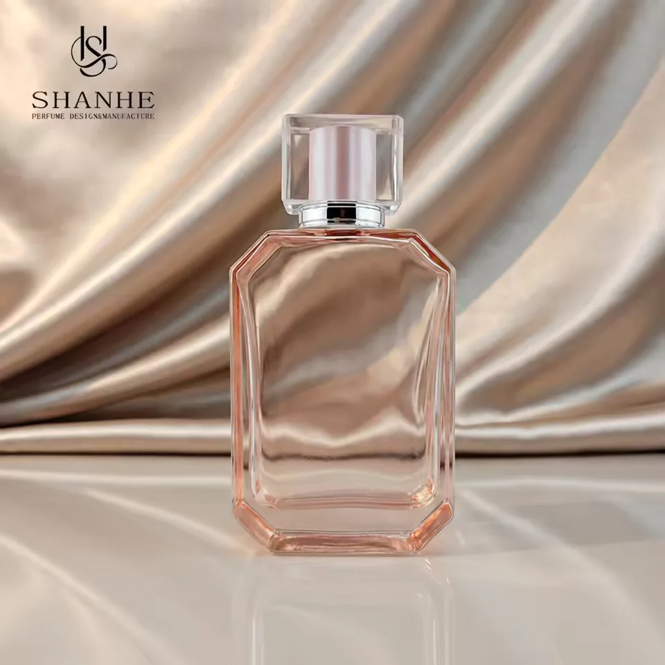 Clear Glass Perfume Bottle
