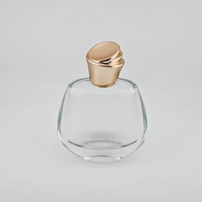 Round Glass Perfume Bottle