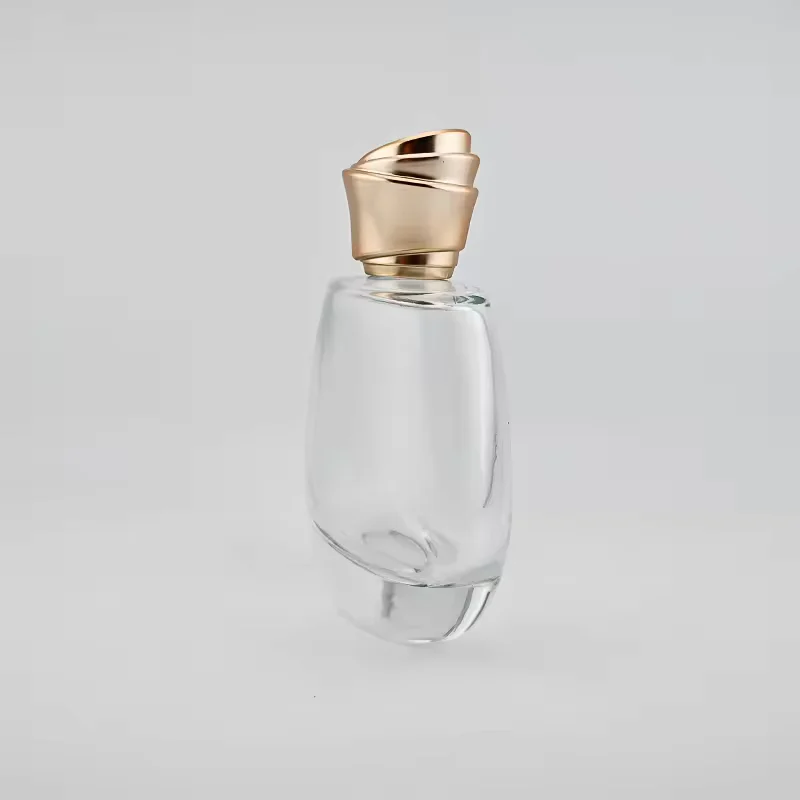 Round Glass Perfume Bottle image 2