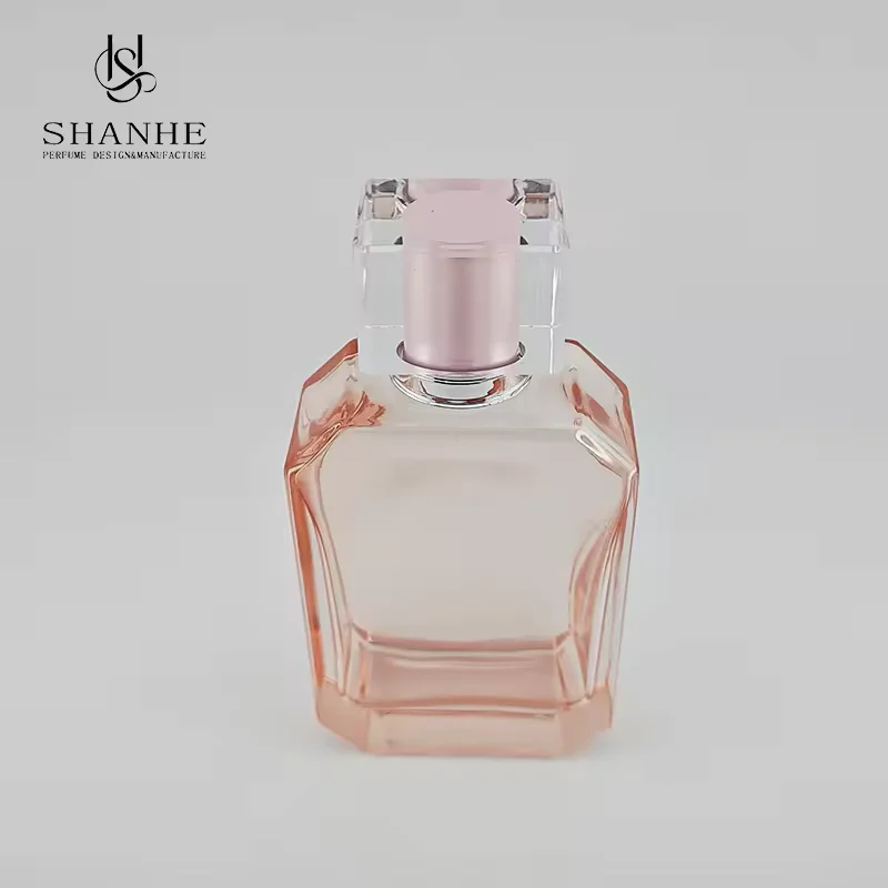 Square Glass Perfume Bottle image 2