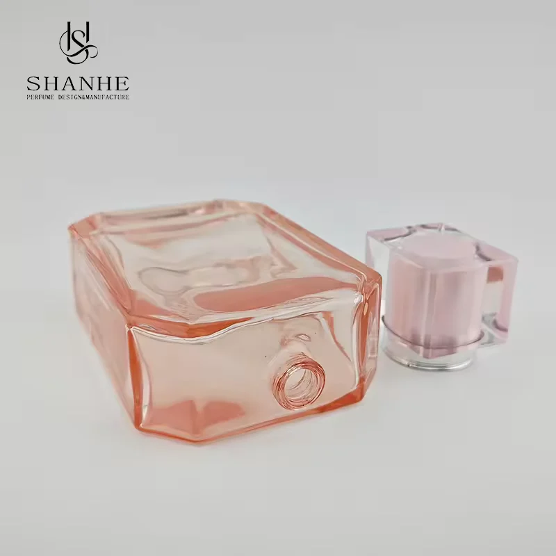 Square Glass Perfume Bottle image 3