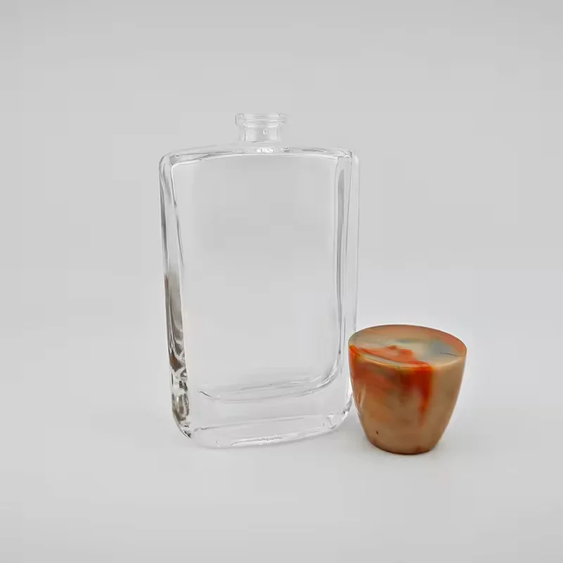 Custom Luxury Refillable Glass Perfume Bottle with Cap Empty Spray Perfume image 2