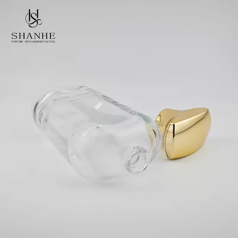 Square Glass Perfume Bottle image 2