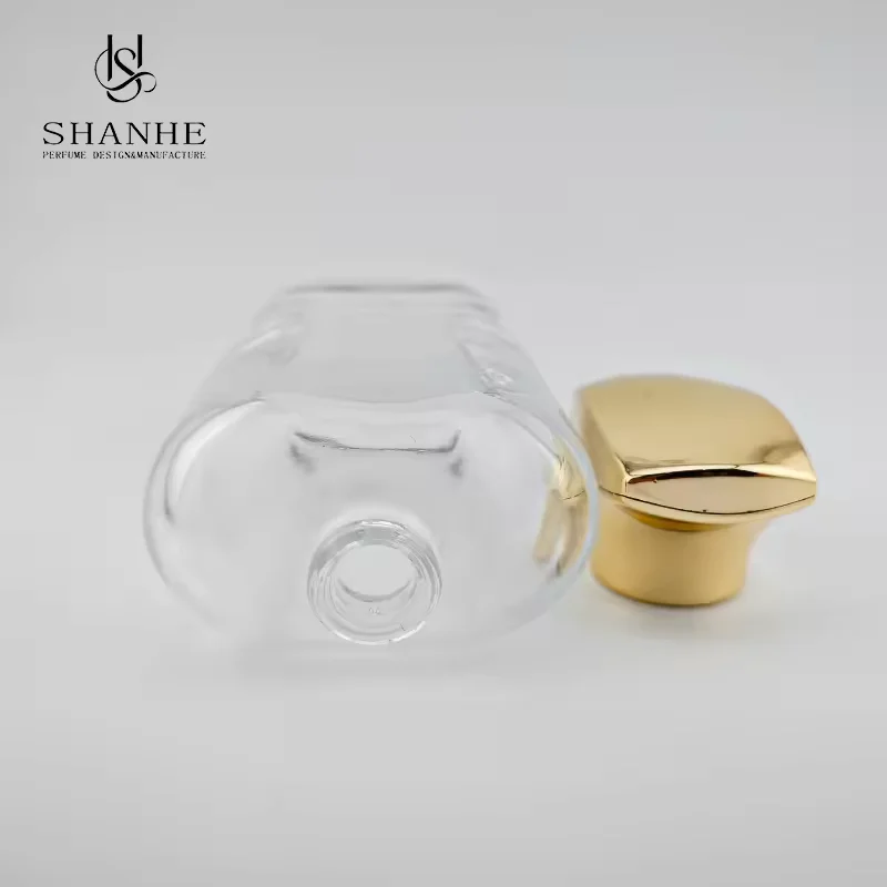 Square Glass Perfume Bottle image 3