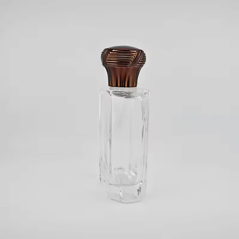 Gradient Round Glass Perfume Bottle