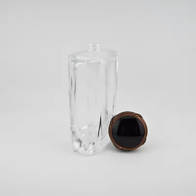Gradient Round Glass Perfume Bottle image 3