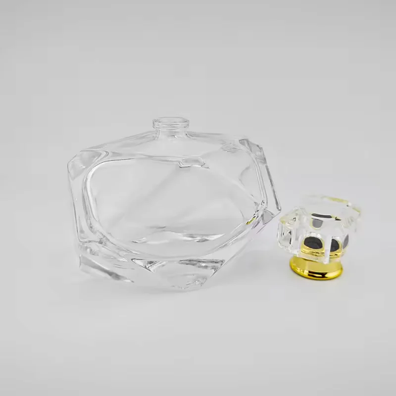 Cylindrical Glass Perfume Bottle with Custom Logo image 4