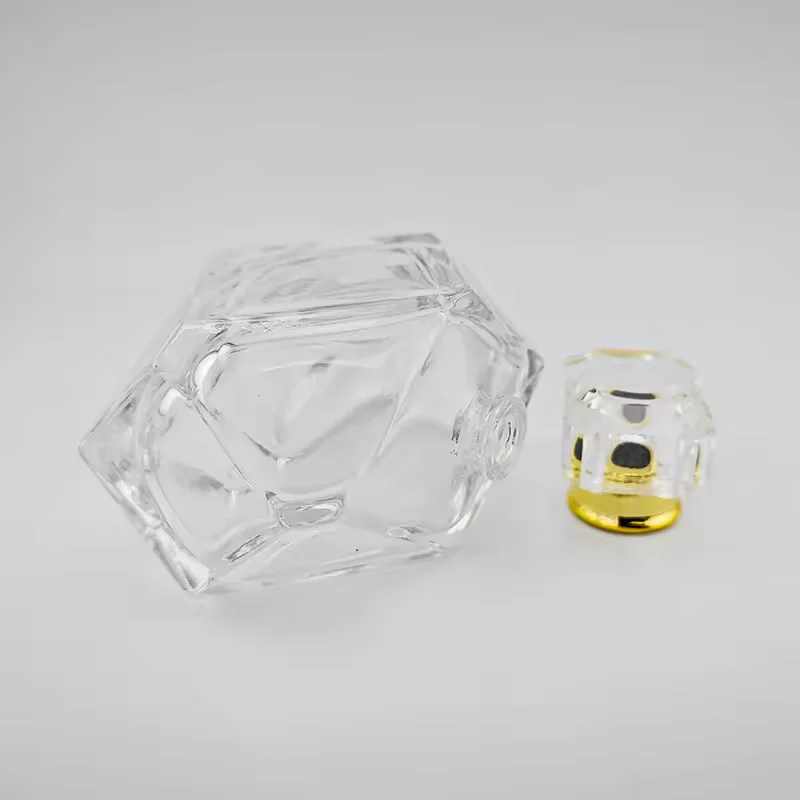 Cylindrical Glass Perfume Bottle with Custom Logo image 5