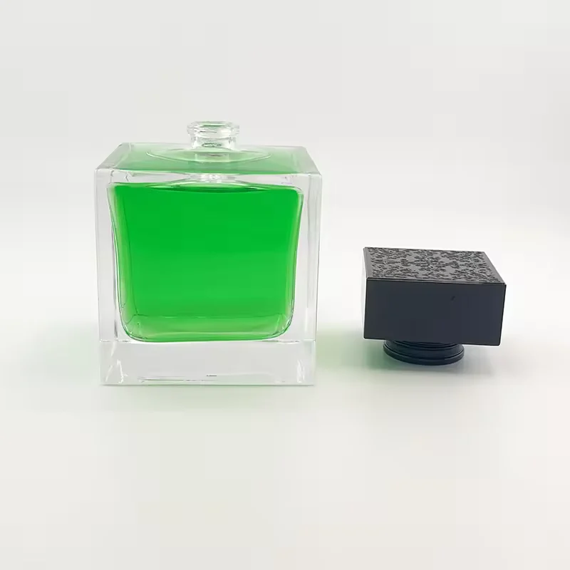 Square Glass Perfume Bottle image 3
