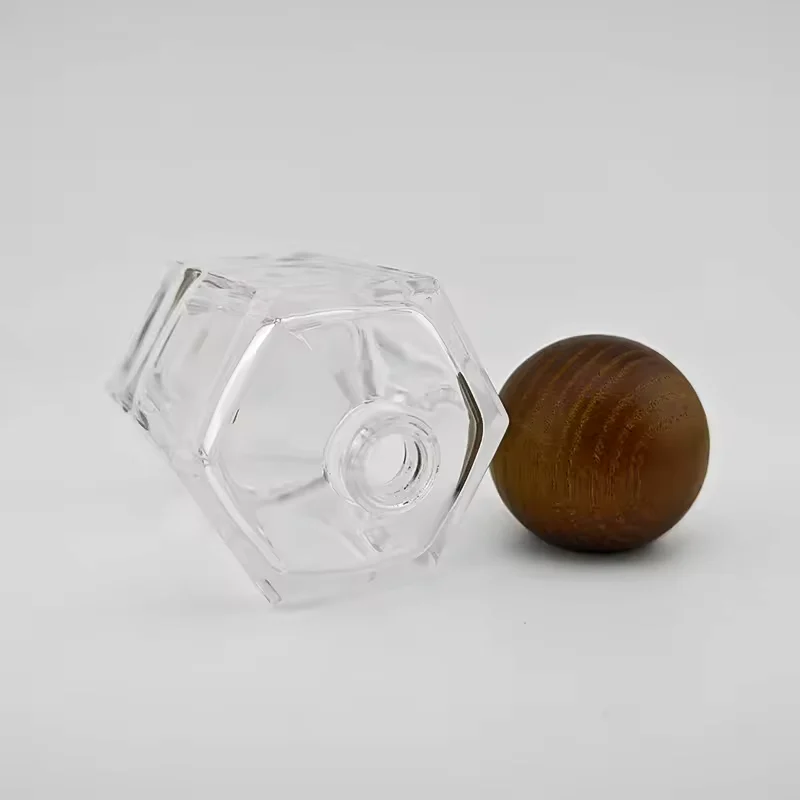 Cylindrical Glass Perfume Bottle with Custom Logo image 3