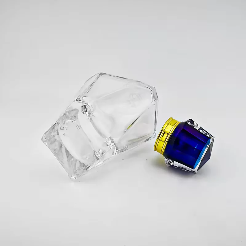 Clear Glass Perfume Bottle image 3