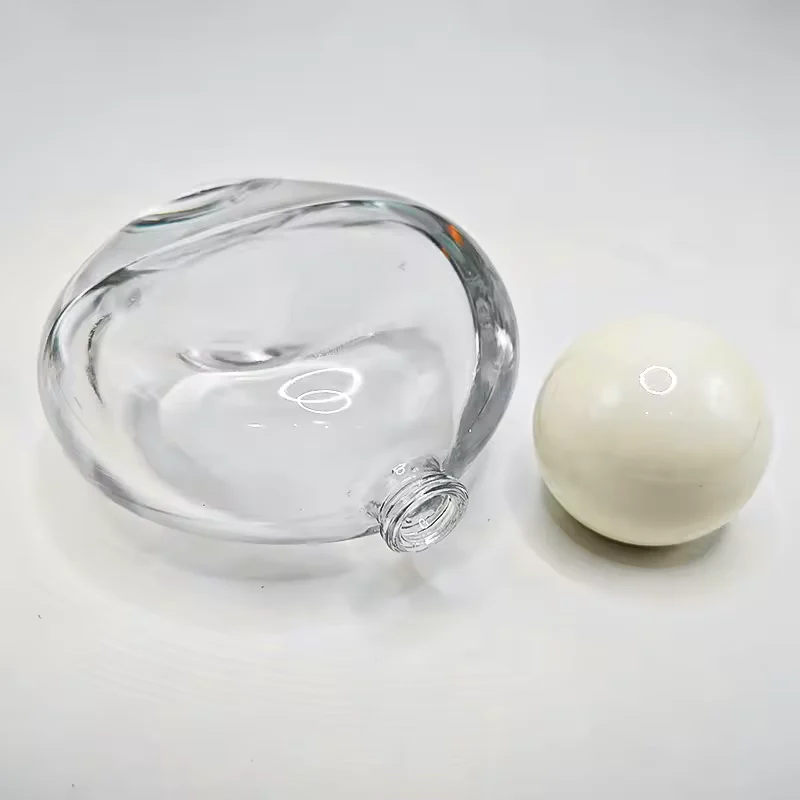 Round Glass Perfume Bottle image 3