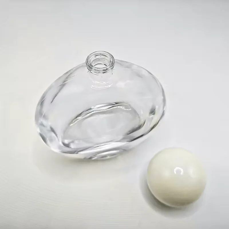 Round Glass Perfume Bottle image 4
