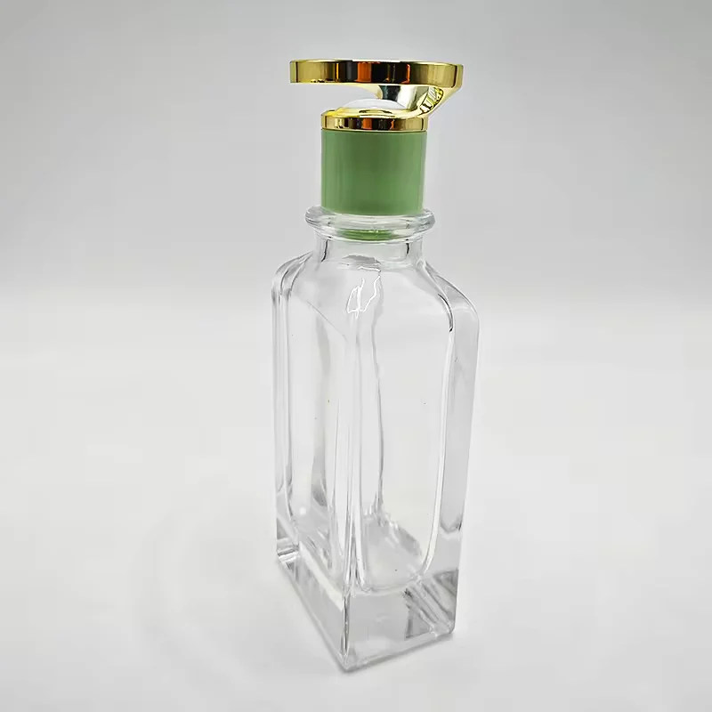 Square Glass Perfume Bottle with Custom Logo image 2